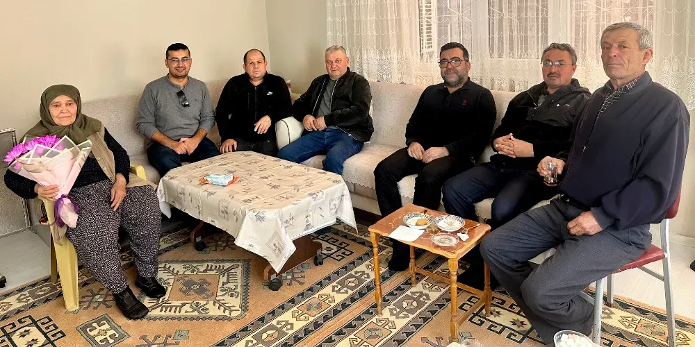 Şehit Evine Duygusal Ziyaret…